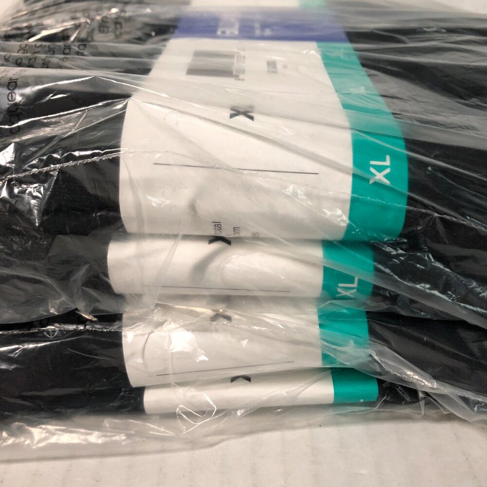 Gildan Mens Heavy Cotton (LOT Of 4) Black XL Plain Adult T-Shirt Tee G5000 Bulk - Picture 5 of 5